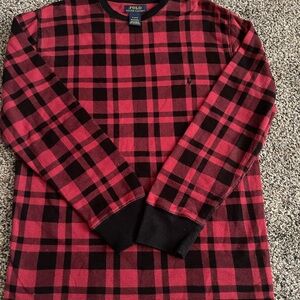 Polo Ralph Lauren Red Plaid Long Sleeve Shirt